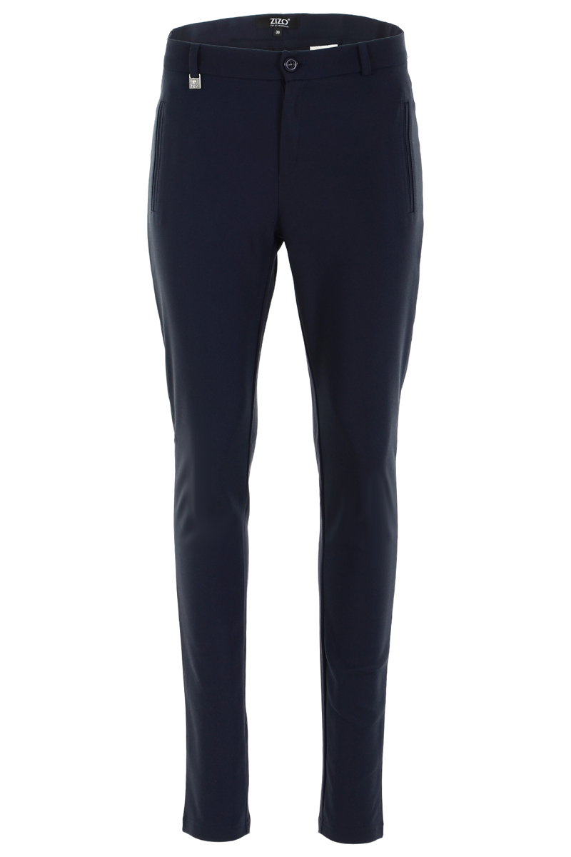 Basic chic en een extra skinny  broek voor een trendbewuste uitstraling. De voordelen van een chique polyamide kwaliteit zijn het hoge comfort en mooi afkledend. Perfecte pasvorm met fake paspelzakken voor  en achter en modellerende tailleband.