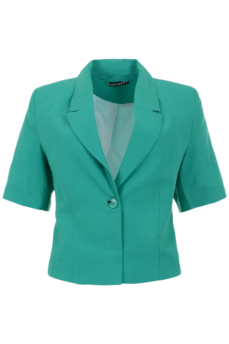 Chique blazer met een korte mouw 