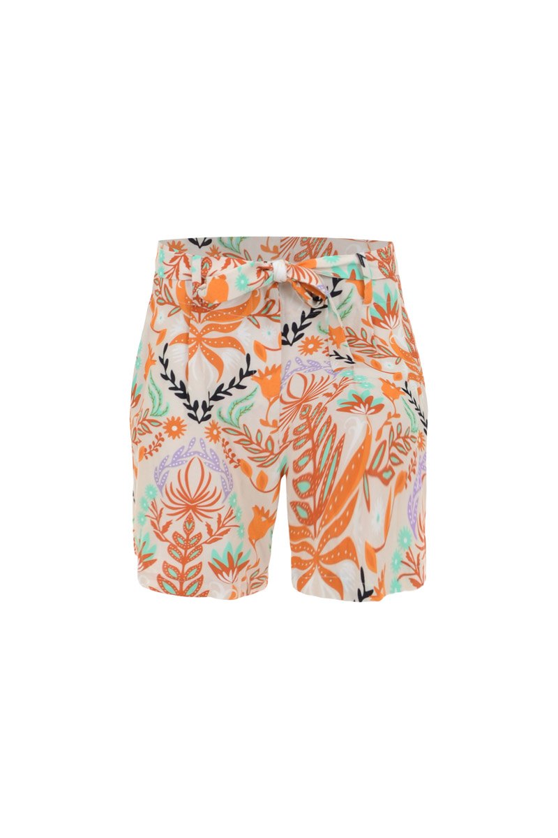 Zomers, linnen short