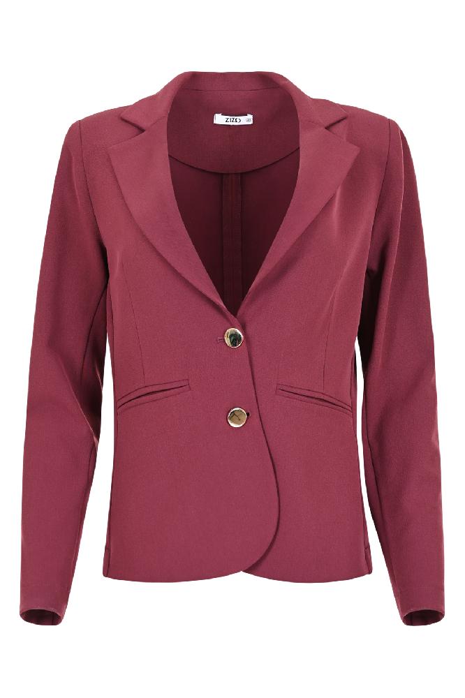 Voeg een vleugje elegantie toe aan je garderobe met deze verfijnde Maudi blazer, vervaardigd uit hoogwaardige bi-stretch kwaliteit. Deze blazer combineert comfort en stijl moeiteloos, dankzij de stretchy stof die zorgt voor een perfecte pasvorm en ultieme bewegingsvrijheid. Of je nu naar kantoor gaat of een avondje uit, deze veelzijdige blazer voegt een chique en professionele uitstraling toe aan elke outfit.