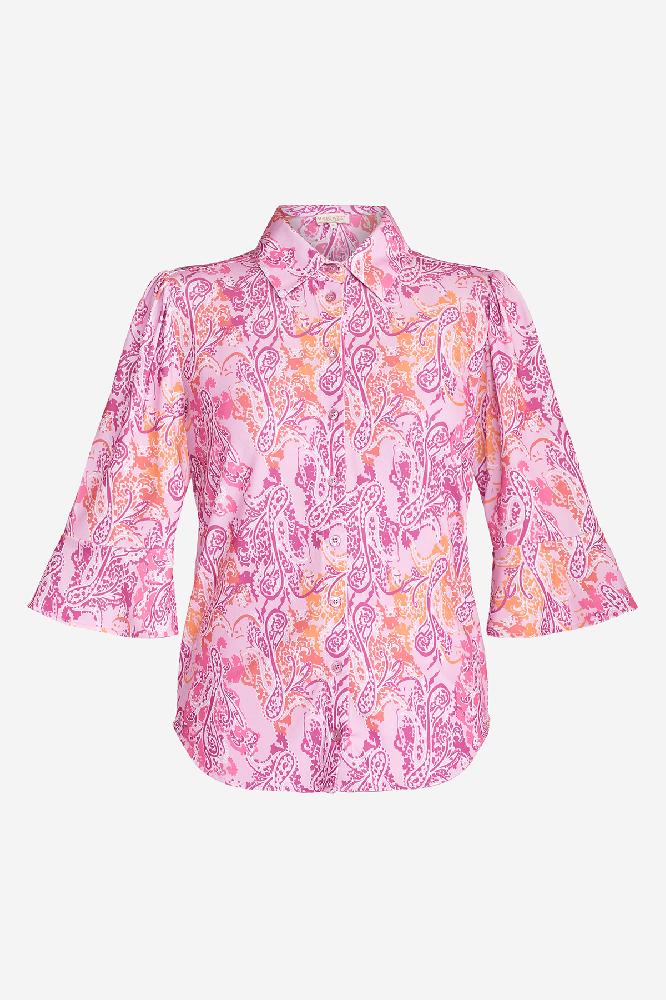 Valerie blouse flare mouwen 