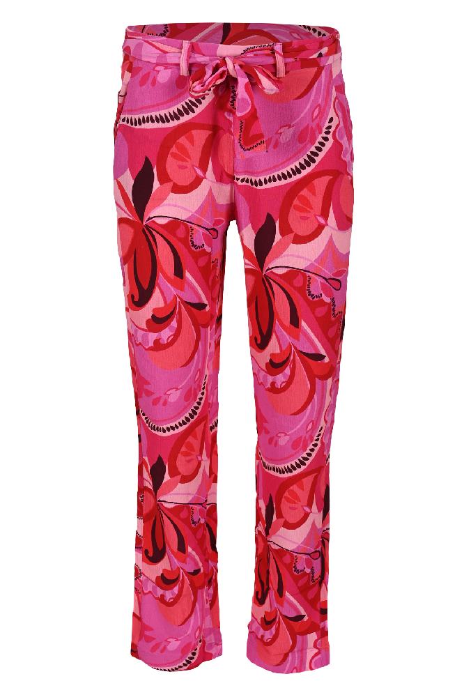 Broek Jali geprint summer24 zomer viscose 