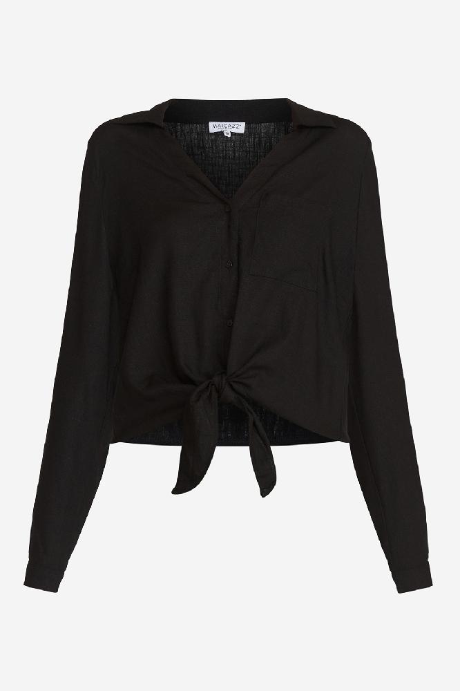 Jolene blouse knoopbaar linnen