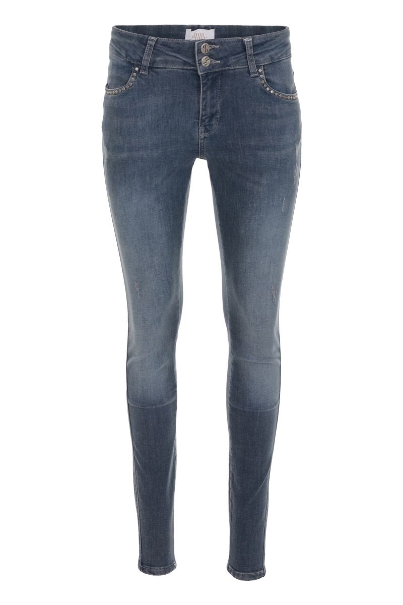 Mid-rise skinny fitted jeans L32
